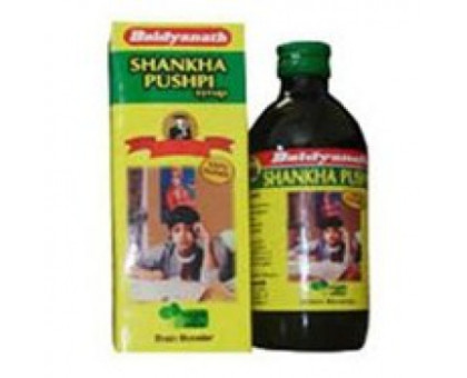 Shankhapushpi syrup Baidyanath, 300 毫升