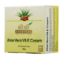 Aloe Vera Vitamin E cream, 100 克