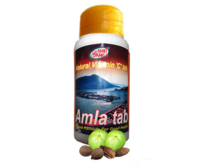 Amla Shri Ganga, 200 药片 - 100 克