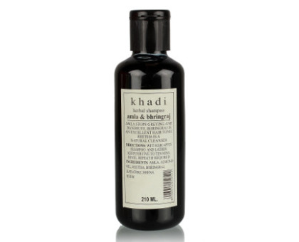 Amla & Bhringraj shampoo Khadi, 210 毫升