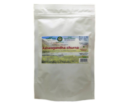 Ashwagandha 粉末 Adarsh Ayurvedic, 100 克