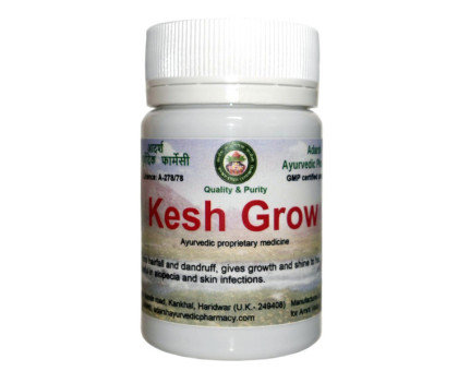 Kesh Grow Adarsh Ayurvedic, 20 克 ~ 40 药片