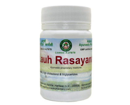 Lauh Rasayana Adarsh Ayurvedic, 20 克 ~ 50 药片