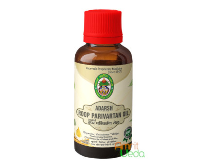 Roop Parivartan 油 Adarsh Ayurvedic, 100 毫升