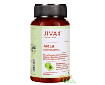 Amla Jiva, 120 药片