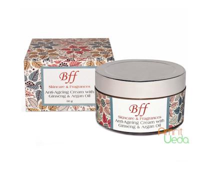 Anti-Ageing Cream with Ginseng and Argana 油 BFF Skincare and Fragrances, 50 克