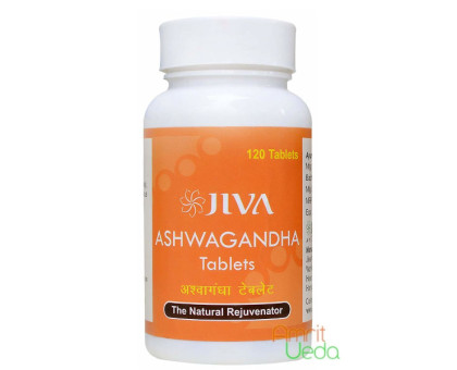 Ashwagandha Jiva, 120 药片