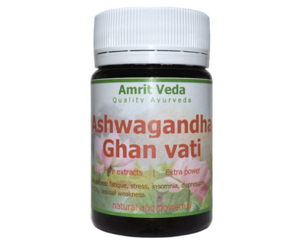 Ashwagandha 提取物 Amrit Veda, 90 药片