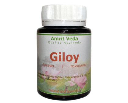 Giloy 提取物 Amrit Veda, 90 药片