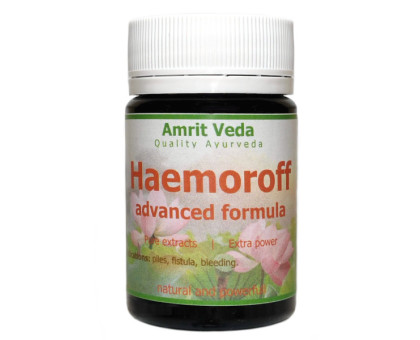 Haemoroff Amrit Veda, 90 药片