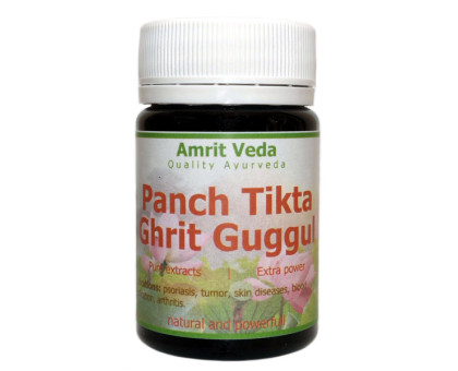 Panch tikta ghrit Guggul Amrit Veda, 90 药片