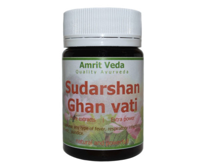 Sudarshan 提取物 Amrit Veda, 90 药片