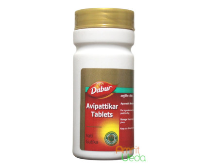 Avipattikar (Avipattikar) Dabur, 60 药片