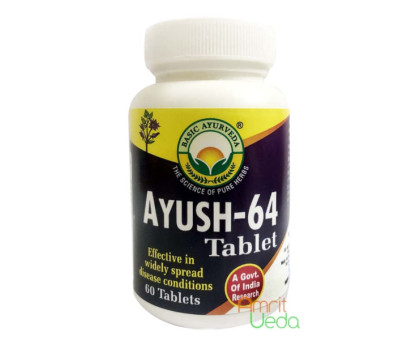 Ayush-64 Basic Ayurveda, 60 药片