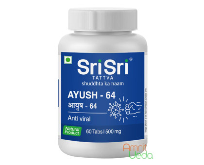 Ayush-64 Sri Sri Tattva, 60 药片