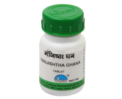 Manjishta 提取物 Chaitanya (Manjishtha 提取物a Chaitanya), 60 药片