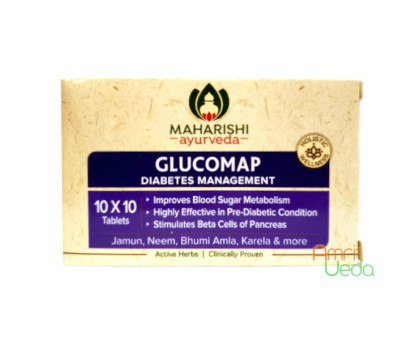 Glucomap Maharishi Ayurveda, 100 药片