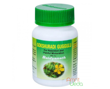 Gokshuradi Guggulu Baidyanath, 80 药片 - 30 克