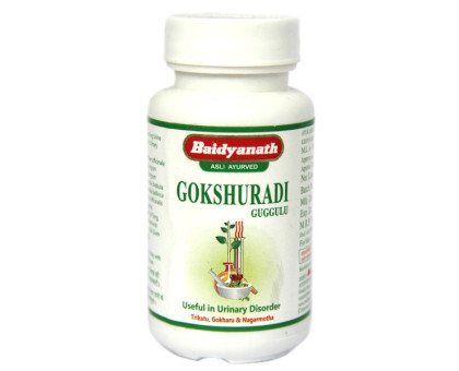 Gokshuradi Guggulu Baidyanath, 80 药片 - 30 克