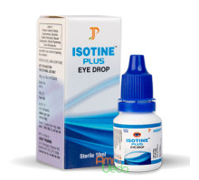 Eye drops Isotine Plus, 10 毫升