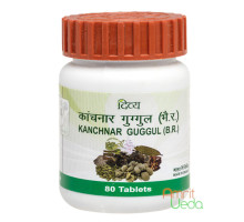 Kanchnar Guggul, 80 药片