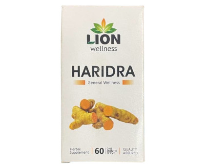 Haridra extract 提取物 Lion (Haridra extract Lion), 60 药片