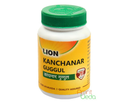 Kanchnar Guggul Lion, 100 药片