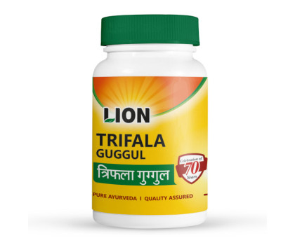 Triphala Guggul Lion, 100 药片