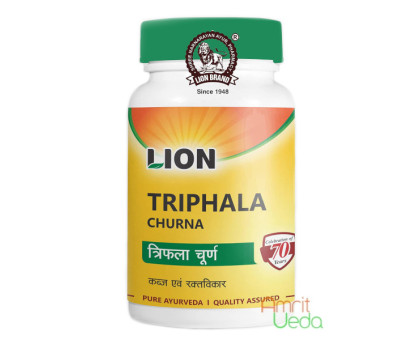 Triphala 粉末 Lion, 100 克