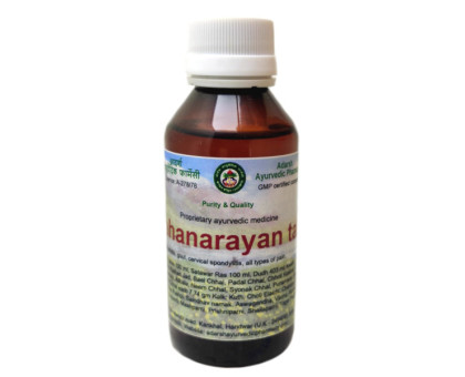 Mahanarayan tail Adarsh Ayurvedic, 100 毫升