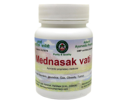 Mednasak vati Adarsh Ayurvedic, 20 克 ~ 50 药片