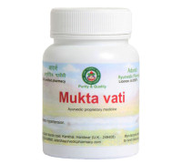 Mukta vati, 20 grams ~ 55 tablets