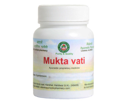 Mukta vati Adarsh Ayurvedic, 40 克 ~ 110 药片