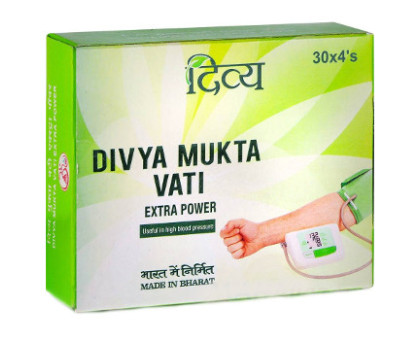 Divya Mukta vati Patanjali, 120 药片