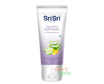 Night rejuvenating cream Sri Sri Tattva, 60 克