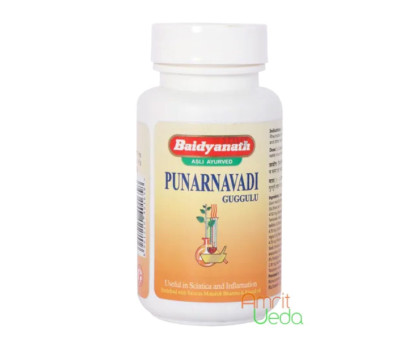 Punarnavadi Guggulu Baidyanath, 80 tablets - 30 grams