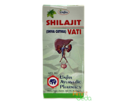 Shilajit vati Unjha, 40 药片 - 10 克