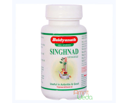 Singhnad Guggulu Baidyanath, 80 药片