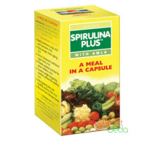 Spirulina plus with Amla, 60 胶囊