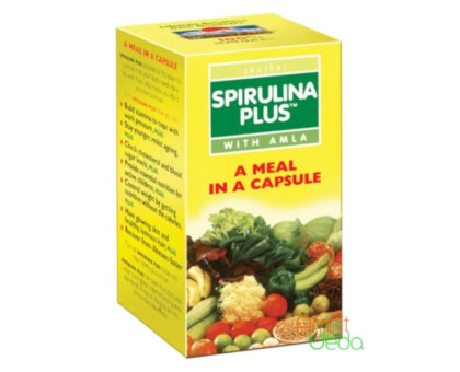 Spirulina plus with Amla GoodCare, 60 胶囊