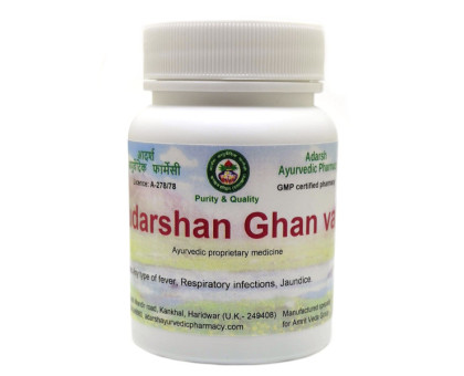 Sudarshan 提取物 Adarsh Ayurvedic, 30 克 ~ 85 药片