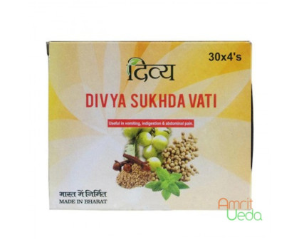 Sukhda vati Patanjali, 120 药片