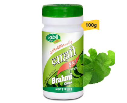 Brahmi 粉末 Swadeshi Ayurved, 100 克