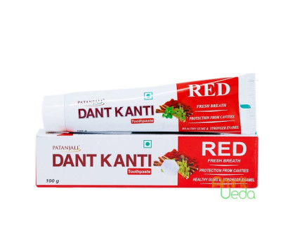 Toothpaste Dant Kanti Red Patanjali, 100 克