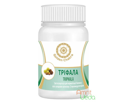 Triphala Golden Chakra, 60 药片