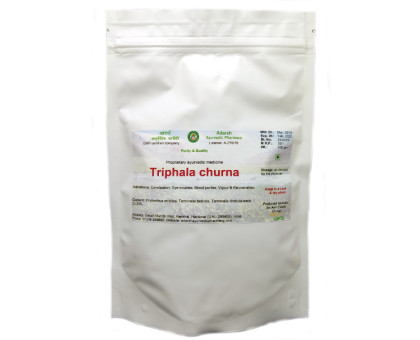 Triphala 粉末 Adarsh Ayurvedic, 100 克