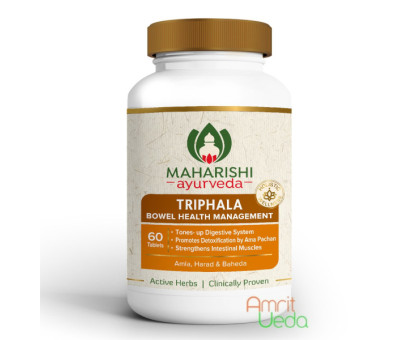 Triphala Maharishi Ayurveda, 60 药片