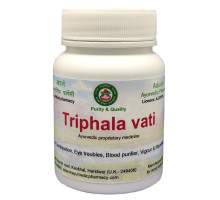 Triphala vati, 100 克 ~ 200 药片