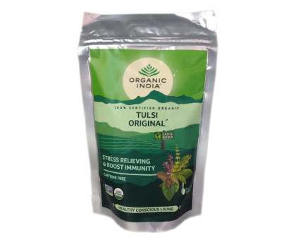 Tulsi Original 茶 Organic India, 100 克