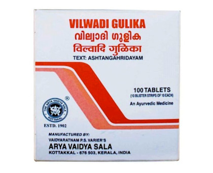 Vilwadi gulika Kottakkal, 100 药片